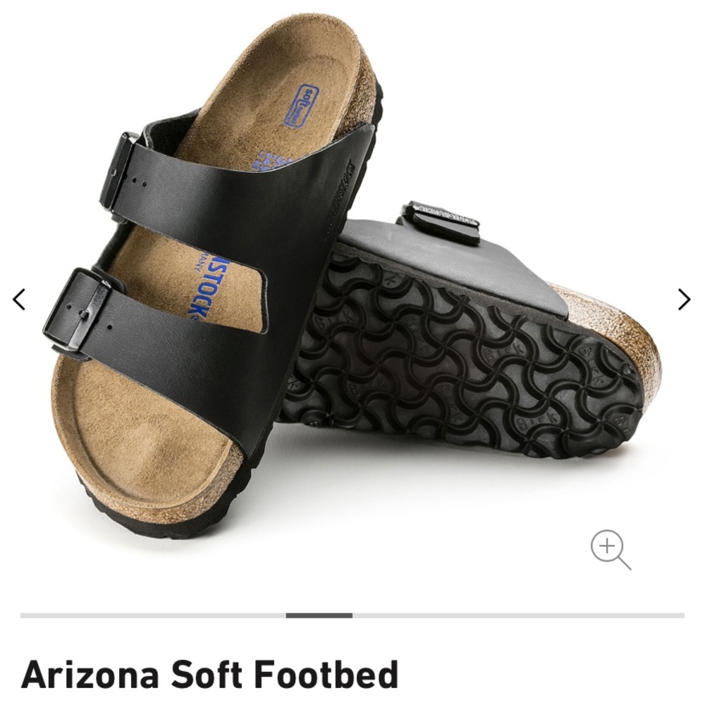 Men’s 8 Birkenstock Sandals Arizona Soft Footbed